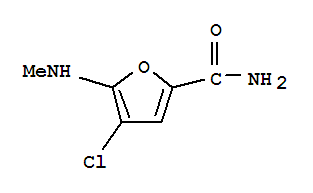 2-Furancarboxamide, 4-chloro-5-(methylamino)-Structure,826991-38-2Structure 2-Furancarboxamide, 4-chloro-5-(methylamino)- Structure,826991-38-2Structure