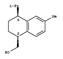 (1S,4S)-(9CI)-1,2,3,4-四氫-6-甲基-4-(1-甲基乙基)-1-萘甲醇結(jié)構(gòu)式_828923-23-5結(jié)構(gòu)式