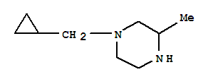 Piperazine, 1-(cyclopropylmethyl)-3-methyl-(9ci)Structure,82919-92-4Structure Piperazine, 1-(cyclopropylmethyl)-3-methyl-(9ci) Structure,82919-92-4Structure