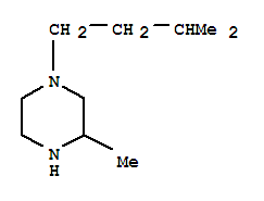 Piperazine, 3-methyl-1-(3-methylbutyl)-(9ci)Structure,83547-32-4Structure Piperazine, 3-methyl-1-(3-methylbutyl)-(9ci) Structure,83547-32-4Structure