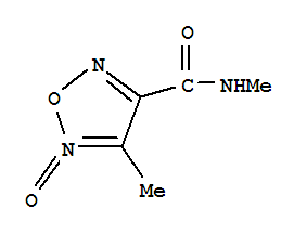 n,4-二甲基-1,2,5-噁二唑-3-羧酰胺結(jié)構(gòu)式_83644-90-0結(jié)構(gòu)式