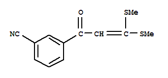 3-(3,3-Bis-methylsulfanyl-acryloyl)-benzonitrileStructure,838871-76-4Structure 3-(3,3-Bis-methylsulfanyl-acryloyl)-benzonitrile Structure,838871-76-4Structure