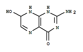 4(1H)-pteridinone,2-amino-7,8-dihydro-7-hydroxy-(9ci)Structure,83972-85-4Structure 4(1H)-pteridinone,2-amino-7,8-dihydro-7-hydroxy-(9ci) Structure,83972-85-4Structure