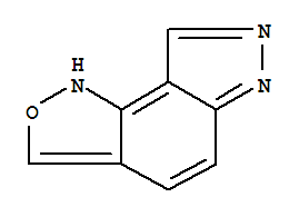 1H-吡唑并[3,4-g]-2,1-苯異噁唑(9ci)結(jié)構(gòu)式_84030-70-6結(jié)構(gòu)式