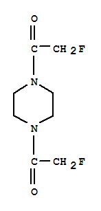 Piperazine, 1,4-bis(fluoroacetyl)-(9ci)Structure,84349-94-0Structure Piperazine, 1,4-bis(fluoroacetyl)-(9ci) Structure,84349-94-0Structure