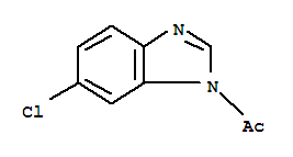 1H-benzimidazole,1-acetyl-6-chloro-(9ci)Structure,84445-77-2Structure 1H-benzimidazole,1-acetyl-6-chloro-(9ci) Structure,84445-77-2Structure