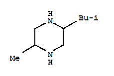 Piperazine, 2-methyl-5-(2-methylpropyl)-(9ci)Structure,84477-69-0Structure Piperazine, 2-methyl-5-(2-methylpropyl)-(9ci) Structure,84477-69-0Structure