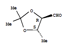 1,3-Dioxolane-4-carboxaldehyde, 2,2,5-trimethyl-, (4r,5s)-(9ci)Structure,84519-53-9Structure 1,3-Dioxolane-4-carboxaldehyde, 2,2,5-trimethyl-, (4r,5s)-(9ci) Structure,84519-53-9Structure