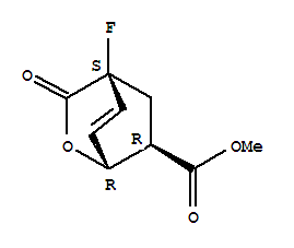 (1R,4S,6R)-rel-(9CI)-4-氟-3-氧代-2-噁雙環(huán)[2.2.2]-7-辛烯-6-羧酸甲酯結(jié)構(gòu)式_847823-47-6結(jié)構(gòu)式
