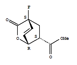 (1R,4S,6S)-rel-(9CI)-4-氟-3-氧代-2-噁雙環(huán)[2.2.2]-7-辛烯-6-羧酸甲酯結(jié)構(gòu)式_847823-48-7結(jié)構(gòu)式