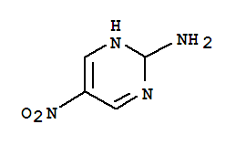 (9ci)-1,2-二氫-5-硝基-2-嘧啶胺結構式_84928-78-9結構式