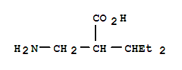 Pentanoic acid,2-(aminomethyl)-3-ethyl-Structure,849500-80-7Structure Pentanoic acid,2-(aminomethyl)-3-ethyl- Structure,849500-80-7Structure