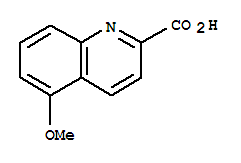 2-Quinolinecarboxylicacid,5-methoxy-(9ci)Structure,852402-70-1Structure 2-Quinolinecarboxylicacid,5-methoxy-(9ci) Structure,852402-70-1Structure