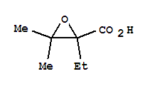 2-乙基-3,3-二甲基-2-環(huán)氧乙烷羧酸結(jié)構(gòu)式_854848-53-6結(jié)構(gòu)式