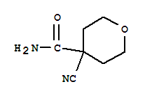 Pyran-4-carboxamide,4-cyanotetrahydro-(3ci)Structure,856067-31-7Structure Pyran-4-carboxamide,4-cyanotetrahydro-(3ci) Structure,856067-31-7Structure