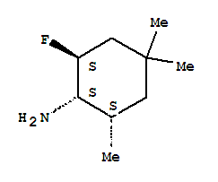 (1alpha,2beta,6alpha)-(9ci)-2-氟-4,4,6-三甲基-環(huán)己胺結(jié)構(gòu)式_85623-63-8結(jié)構(gòu)式