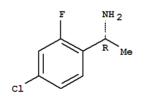 Benzenemethanamine, 4-chloro-2-fluoro-a-methyl-, (aR)-Structure,856758-58-2Structure Benzenemethanamine, 4-chloro-2-fluoro-a-methyl-, (aR)- Structure,856758-58-2Structure