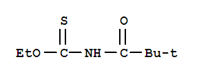 O-乙基(2,2-二甲基丙烷?；?硫代氨基甲酸酯結(jié)構(gòu)式_857283-11-5結(jié)構(gòu)式
