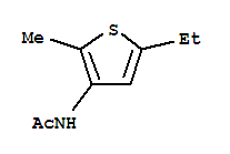 Thiophene, 3-acetamido-5-ethyl-2-methyl- (5ci)Structure,857359-97-8Structure Thiophene, 3-acetamido-5-ethyl-2-methyl- (5ci) Structure,857359-97-8Structure