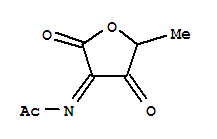 N-[(3Z)-5-甲基-2,4-二氧代二氫-3(2H)-呋喃亞基]乙酰胺結(jié)構(gòu)式_857479-83-5結(jié)構(gòu)式