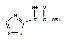 1,2,4-Thiadiazole-5-carbamic acid,n-methyl-,ethyl ester (5ci)Structure,857748-47-1Structure 1,2,4-Thiadiazole-5-carbamic acid,n-methyl-,ethyl ester (5ci) Structure,857748-47-1Structure