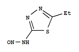 1,3,4-Thiadiazole,2-ethyl-5-nitrosamino-(5ci)Structure,857748-74-4Structure 1,3,4-Thiadiazole,2-ethyl-5-nitrosamino-(5ci) Structure,857748-74-4Structure