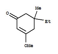 -Delta-2-cyclohexenone,5-ethyl-3-methoxy-5-methyl-Structure,857778-27-9Structure -Delta-2-cyclohexenone,5-ethyl-3-methoxy-5-methyl- Structure,857778-27-9Structure
