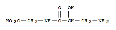 (3ci)-n-(-bta--氨基--alpha--羥基丙?；?-甘氨酸結(jié)構(gòu)式_857794-05-9結(jié)構(gòu)式