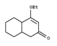 4-乙氧基-4a,5,6,7,8,8a-六氫-2(1H)-萘酮結(jié)構(gòu)式_857996-73-7結(jié)構(gòu)式