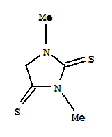 Hydantoin,1,3-dimethyl-2,4-dithio-(5ci)Structure,858205-29-5Structure Hydantoin,1,3-dimethyl-2,4-dithio-(5ci) Structure,858205-29-5Structure