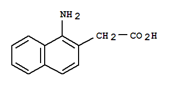 (1-氨基-2-萘基)乙酸結(jié)構(gòu)式_858438-26-3結(jié)構(gòu)式