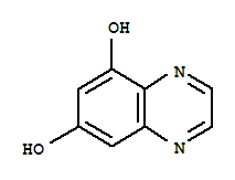 5,7-QuinoxalinediolStructure,858479-18-2Structure 5,7-Quinoxalinediol Structure,858479-18-2Structure