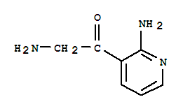 2-氨基-1-(2-氨基-3-吡啶基)乙酮結(jié)構(gòu)式_858489-31-3結(jié)構(gòu)式