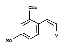 6-Benzofuranol ,4-methoxy-Structure,858792-95-7Structure 6-Benzofuranol ,4-methoxy- Structure,858792-95-7Structure