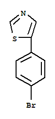 Thiazole, 5-(4-bromophenyl)-Structure,859471-62-8Structure Thiazole, 5-(4-bromophenyl)- Structure,859471-62-8Structure