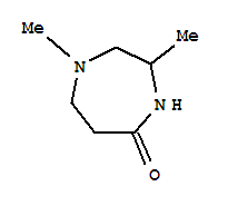 (5ci)-六氫-1,3-二甲基-5H-1,4-二氮雜革-5-酮結構式_859743-61-6結構式