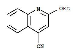 2-乙氧基-4-喹啉甲腈結(jié)構(gòu)式_859938-23-1結(jié)構(gòu)式