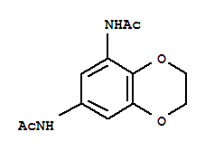 1,4-Benzodioxan, 5,7-diacetamido-(5ci)Structure,860690-95-5Structure 1,4-Benzodioxan, 5,7-diacetamido-(5ci) Structure,860690-95-5Structure