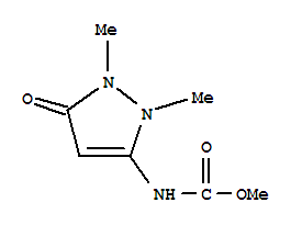 Methyl (1,2-dimethyl-5-oxo-2,5-dihydro-1h-pyrazol-3-yl)carbamateStructure,861022-29-9Structure Methyl (1,2-dimethyl-5-oxo-2,5-dihydro-1h-pyrazol-3-yl)carbamate Structure,861022-29-9Structure