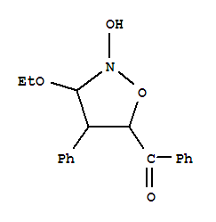 Ketone, 3-ethoxytetrahydro-2-hydroxy-4-phenyl-5-isoxazolyl phenyl (2ci)Structure,861357-81-5Structure Ketone, 3-ethoxytetrahydro-2-hydroxy-4-phenyl-5-isoxazolyl phenyl (2ci) Structure,861357-81-5Structure