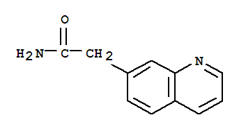 2-(喹啉-6-基)乙酰胺結構式_861393-88-6結構式