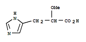 1H-imidazole-5-propanoic acid, -alpha--methoxy- Structure,861595-02-0Structure