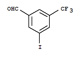 Benzaldehyde, 3-iodo-5-(trifluoromethyl)-Structure,868166-28-3Structure Benzaldehyde, 3-iodo-5-(trifluoromethyl)- Structure,868166-28-3Structure