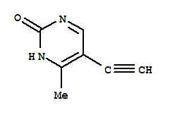 (9ci)-5-乙炔-4-甲基-2(1H)-嘧啶酮結(jié)構(gòu)式_87573-91-9結(jié)構(gòu)式