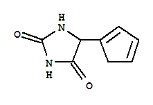5-(1,3-Cyclopentadien-1-yl)-2,4-imidazolidinedioneStructure,875827-06-8Structure 5-(1,3-Cyclopentadien-1-yl)-2,4-imidazolidinedione Structure,875827-06-8Structure