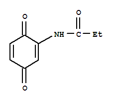 N-(3,6-dioxo-1,4-cyclohexadien-1-yl)propanamideStructure,876499-37-5Structure N-(3,6-dioxo-1,4-cyclohexadien-1-yl)propanamide Structure,876499-37-5Structure