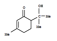 2-Cyclohexen-1-one, 6-(1-hydroxy-1-methylethyl)-3-methyl-Structure,87791-00-2Structure 2-Cyclohexen-1-one, 6-(1-hydroxy-1-methylethyl)-3-methyl- Structure,87791-00-2Structure