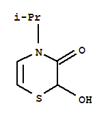 (9ci)-2-羥基-4-(1-甲基乙基)-2H-1,4-噻嗪-3(4h)-酮結(jié)構(gòu)式_87904-84-5結(jié)構(gòu)式