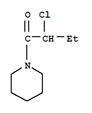 Piperidine, 1-(2-chloro-1-oxobutyl)-(9ci)Structure,87967-99-5Structure Piperidine, 1-(2-chloro-1-oxobutyl)-(9ci) Structure,87967-99-5Structure