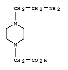 1-Piperazineaceticacid,4-(2-aminoethyl)-(9ci)Structure,87980-97-0Structure 1-Piperazineaceticacid,4-(2-aminoethyl)-(9ci) Structure,87980-97-0Structure